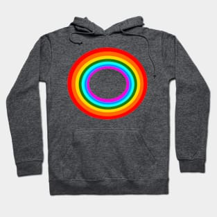 Rainbow print Hoodie